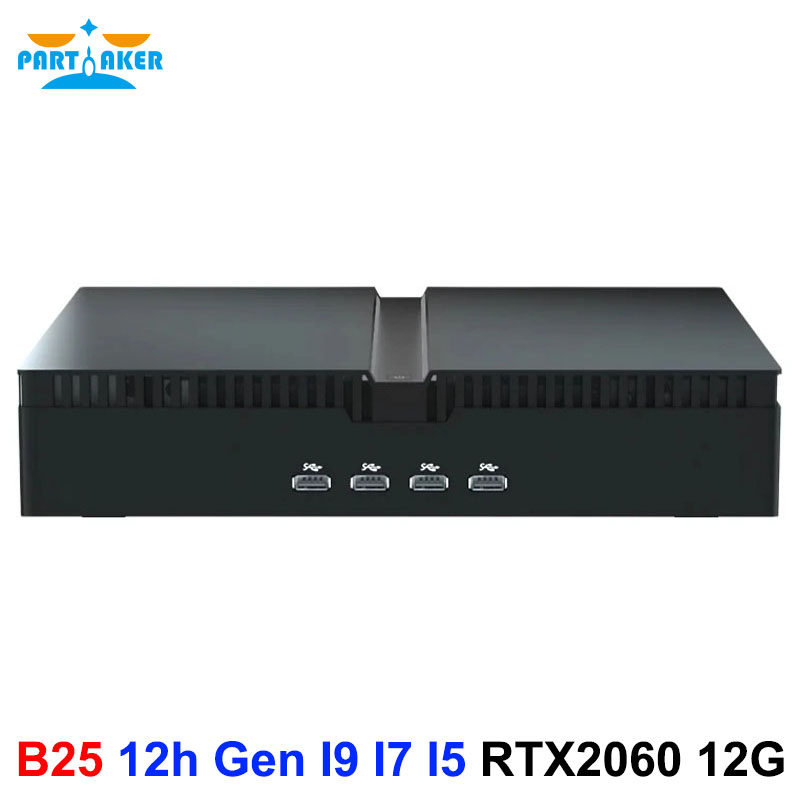 Pc Gaming Rtx 3060 - Partaker 12e generatie Mini Host Gamer