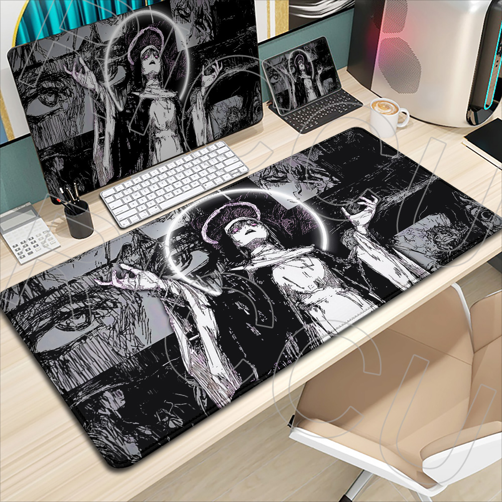 Pc Gaming Girl - Anime Girl Black Dark style Nun