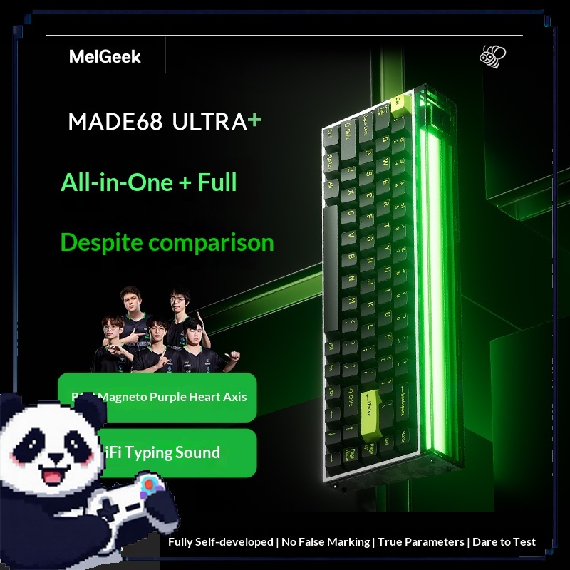 Pc Gaming Valorant - MelGeek MADE68UItra + Magnetische Schakelaar Gaming