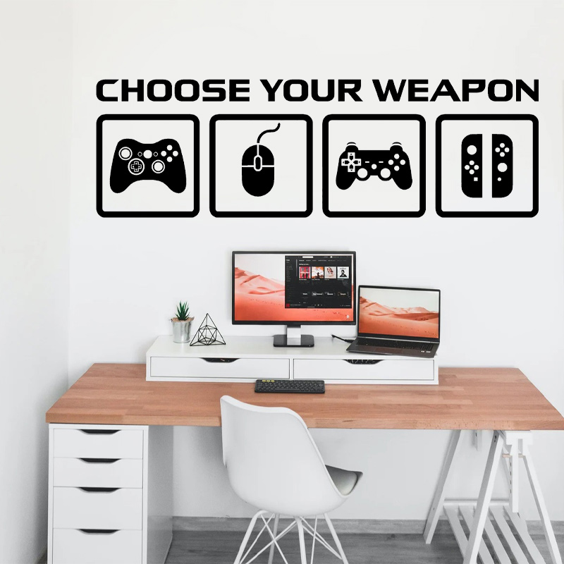 Pc Gaming Wallpaper - Video Game Decor Muurtattoo Kiezen Uw