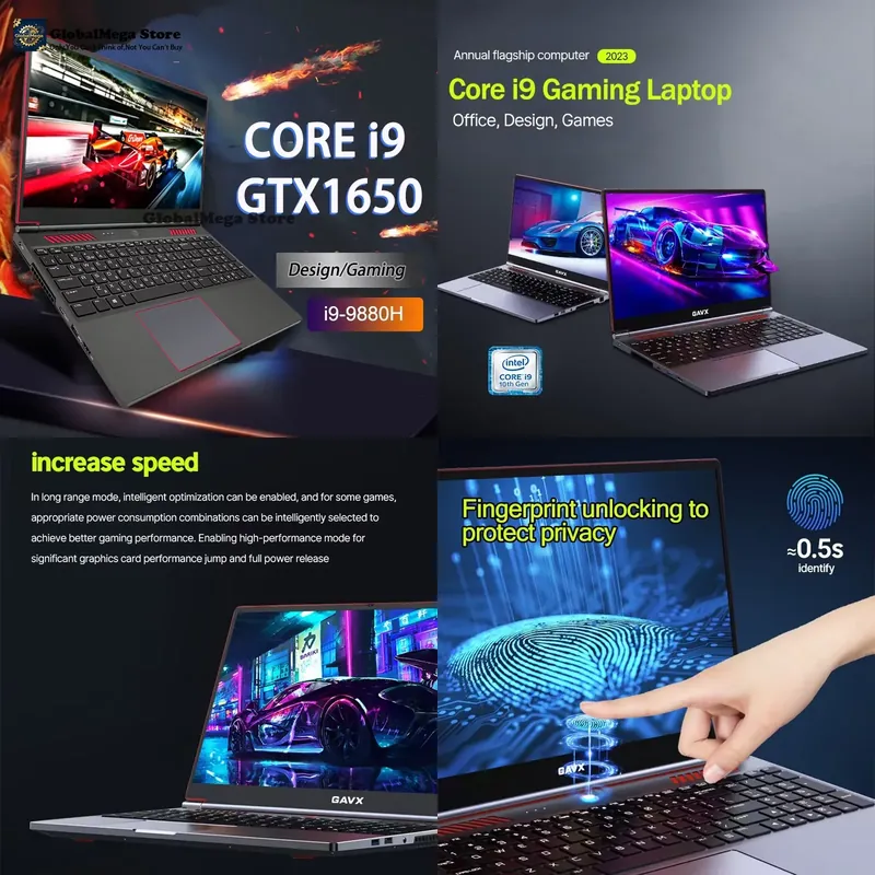 Pc Gaming I9 - Nieuwe 16,1 inch Core i9 9880H