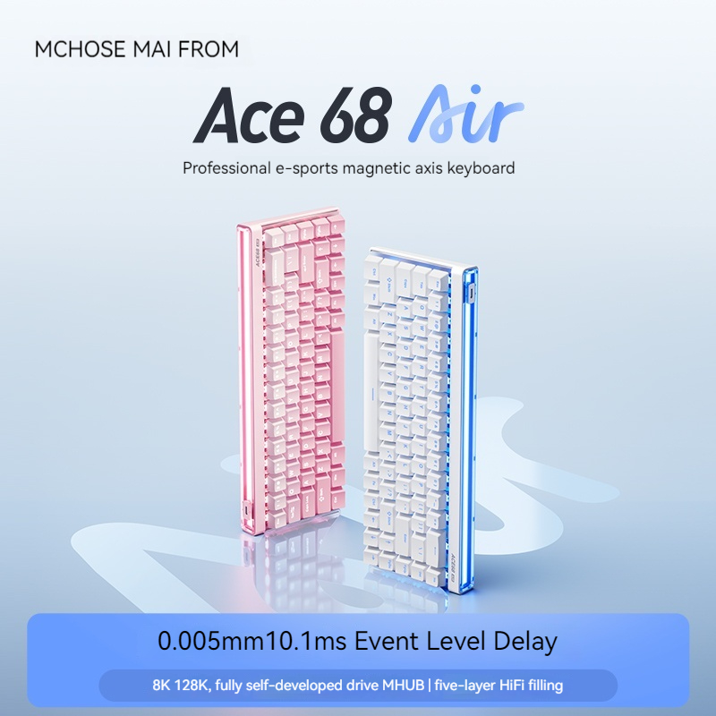 Pc Gaming Keyboards - Mchose Ace68 Air magnetische as mechanisch