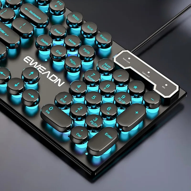 Retro Punk mechanisch toetsenb - Pc Gaming Keyboards recensie en prijs