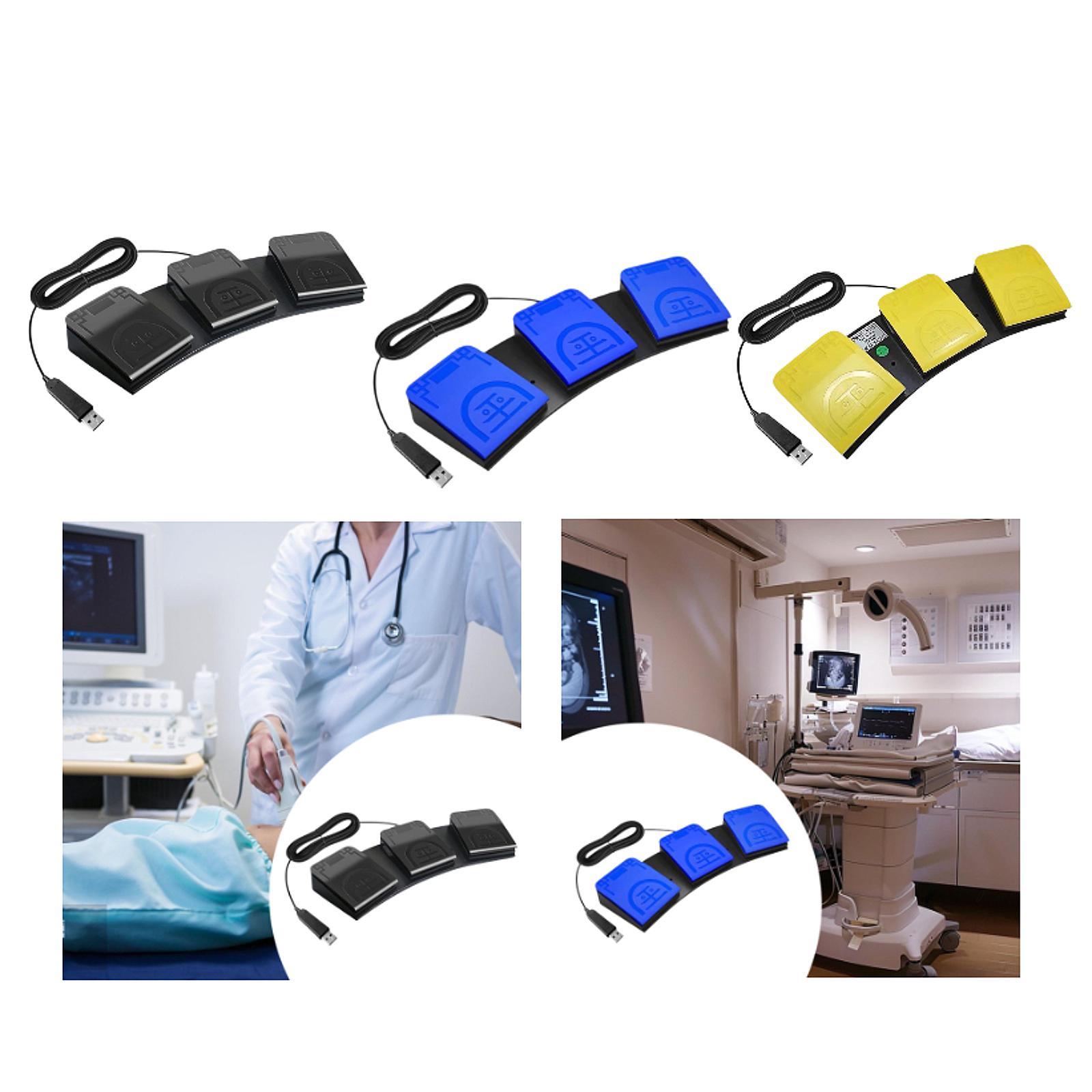 USB Drievoudige Voetschakelaar - Usb Foot Pedal Gaming recensie en prijs