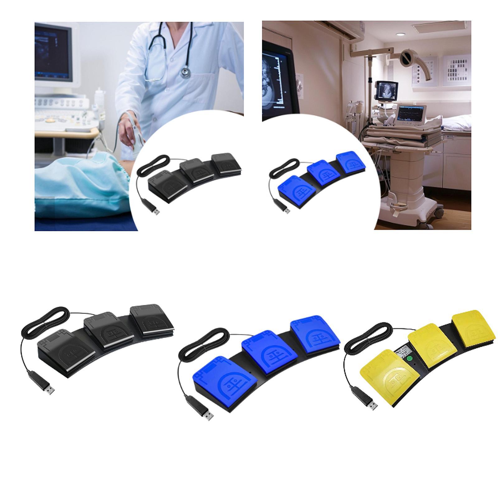 USB Drievoudige Voetschakelaar - Usb Foot Pedal Gaming recensie en prijs