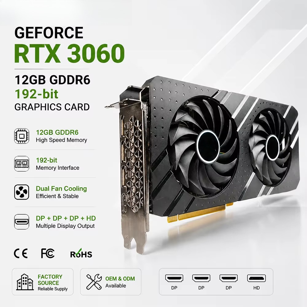 OEM RTX 3060 12GB GDDR6 192Bit - Pc Gaming Rtx 3060 recensie en prijs