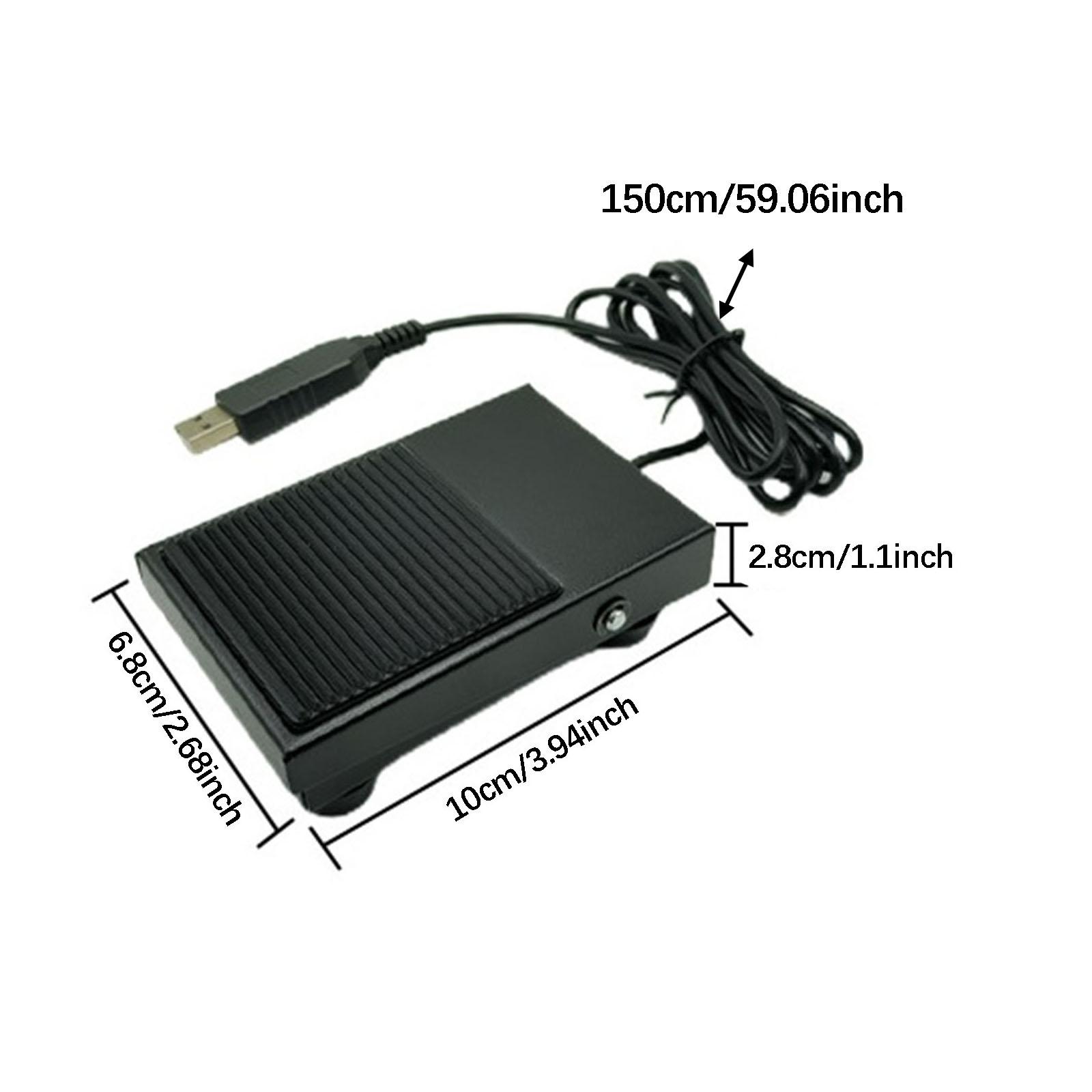 USB-drievoudig voetschakelaarp - Usb Foot Pedal Gaming recensie en prijs