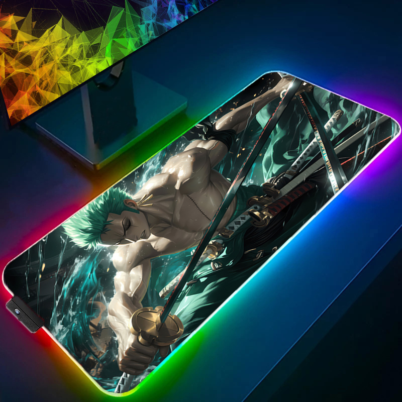 EEN STUK Zoro Muismat RGB Gami - Pc Gaming Keyboards recensie en prijs