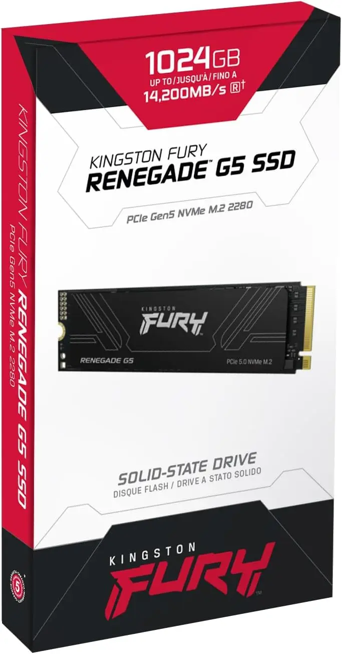 Kingston FURY Renegade G5 PCIe - Pc Gaming Second recensie en prijs