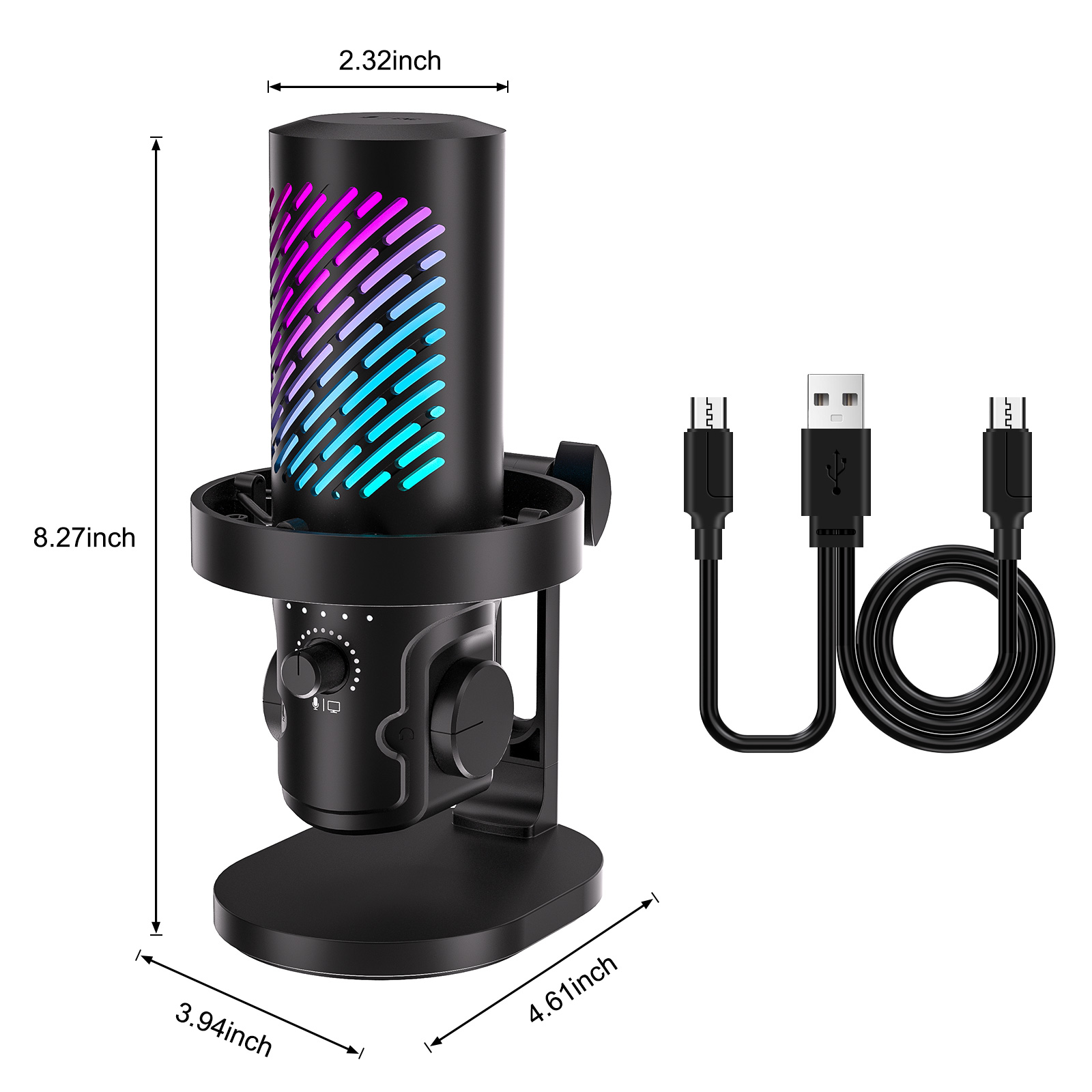 Tenlamp CG1 RGB USB-streamingm - Pc Gaming Youtubers recensie en prijs