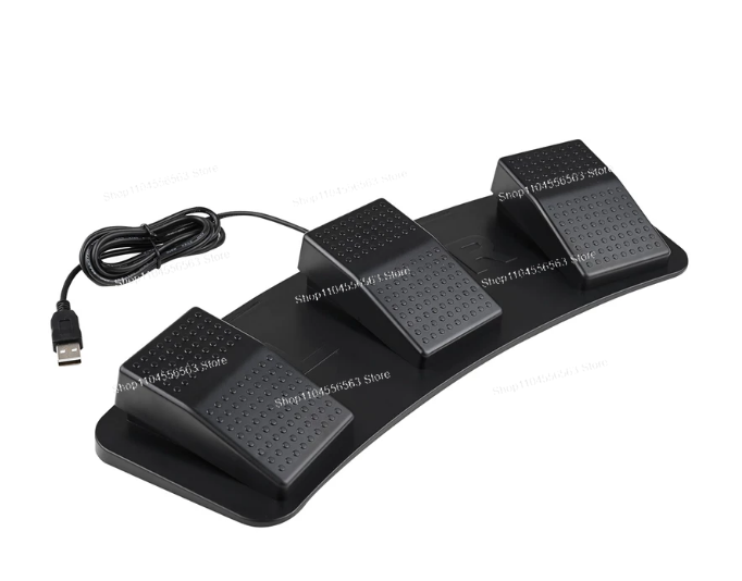 USB 3-pedaal voetschakelaar Pr - Usb Foot Pedal Gaming recensie en prijs