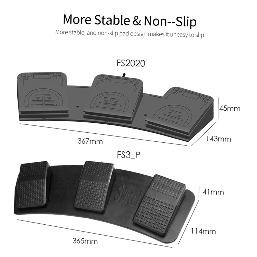 Fs2020u1 Usb Foot Switch Contr - Usb Foot Pedal Gaming recensie en prijs