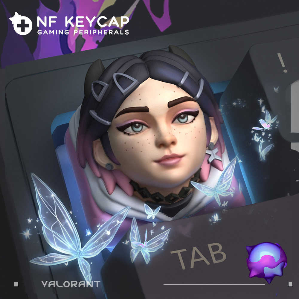 VALORANT Clove Keyboard Anime  - Pc Gaming Valorant recensie en prijs