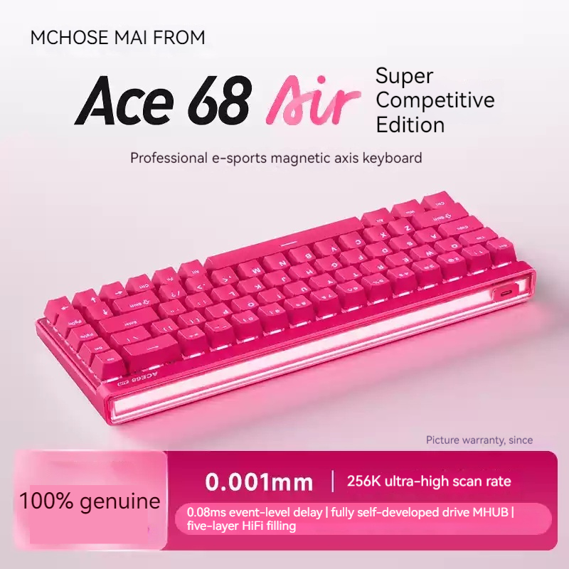 Mchose Ace68 Air magnetische a - Pc Gaming Keyboards recensie en prijs