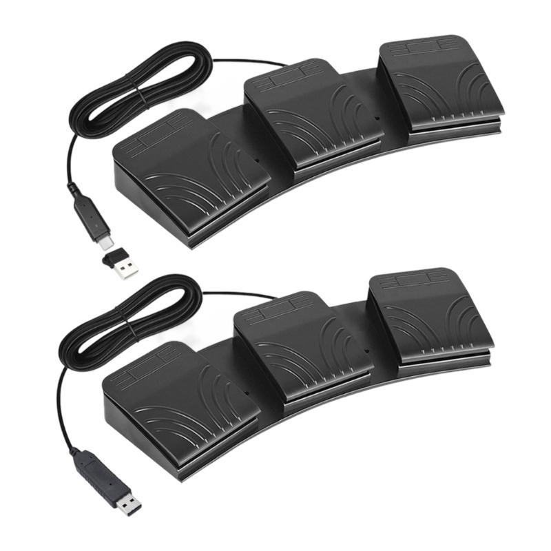 Drievoudige voetschakelaars vo - Usb Foot Pedal Gaming recensie en prijs